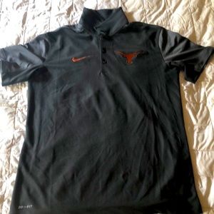 Mens Nike Texas Longhorns Dri-Fit polo